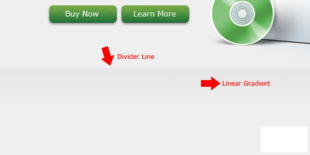 photoshop制作軟件產(chǎn)品的綠色網(wǎng)頁(yè)布局